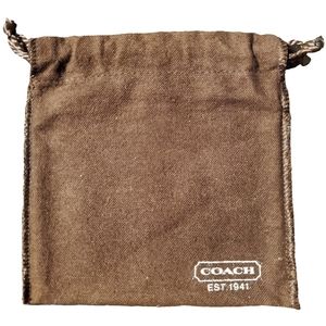 Coach Small Jewelry Pouch/Dustbag NWOT